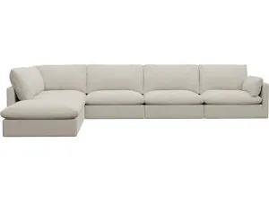 Willow Toorak Pearl Modular Sofa - 6 Seater LAF Terminal by James Lane, a Sofas for sale on Style Sourcebook