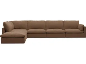 Willow Tribute Chestnut Modular Sofa - 6 Seater LAF Terminal by James Lane, a Sofas for sale on Style Sourcebook