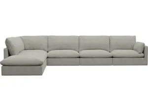 Willow Toorak Pebble Modular Sofa - 6 Seater LAF Terminal by James Lane, a Sofas for sale on Style Sourcebook