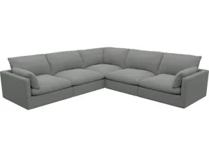 Willow Maya Flint Corner Sofa - 5 Seater by James Lane, a Sofas for sale on Style Sourcebook