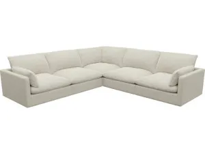 Willow Muse Flax Corner Sofa - 5 Seater by James Lane, a Sofas for sale on Style Sourcebook