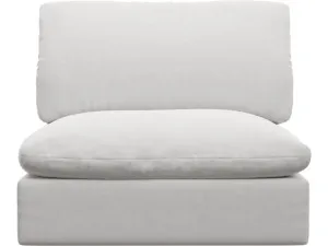 Willow Muse Frost Armless Sofa Module by James Lane, a Sofas for sale on Style Sourcebook