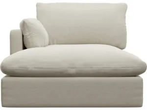Willow Muse Flax Chaise Left Arm Facing Sofa Module by James Lane, a Sofas for sale on Style Sourcebook