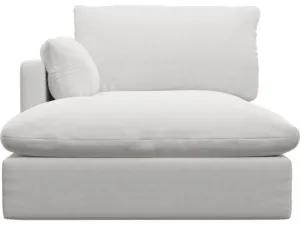 Willow Muse Frost Chaise Left Arm Facing Sofa Module by James Lane, a Sofas for sale on Style Sourcebook