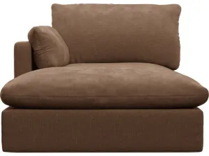 Willow Tribute Chestnut Chaise Left Arm Facing Sofa Module by James Lane, a Sofas for sale on Style Sourcebook