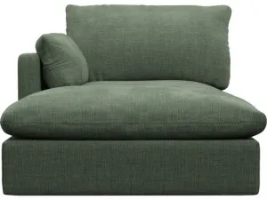 Willow Tribute Dark Jade Chaise Left Arm Facing Sofa Module by James Lane, a Sofas for sale on Style Sourcebook