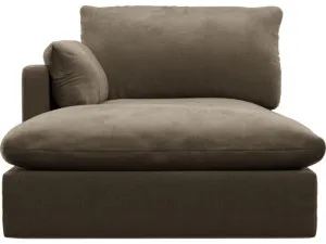 Willow Tribute Walnut Chaise Left Arm Facing Sofa Module by James Lane, a Sofas for sale on Style Sourcebook