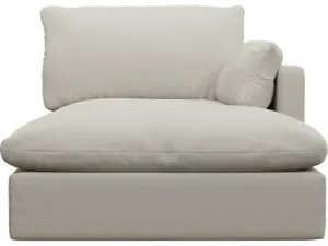 Willow Toorak Pearl Chaise Right Arm Facing Sofa Module by James Lane, a Sofas for sale on Style Sourcebook
