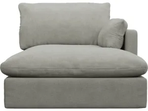 Willow Toorak Pebble Chaise Right Arm Facing Sofa Module by James Lane, a Sofas for sale on Style Sourcebook