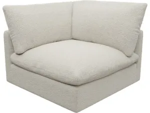 Willow Boucle Ivory Corner Sofa Module by James Lane, a Sofas for sale on Style Sourcebook