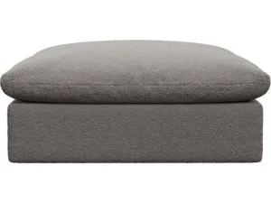 Willow Boucle Pumice Ottoman by James Lane, a Ottomans for sale on Style Sourcebook