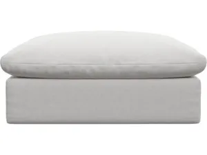 Willow Muse Frost Ottoman by James Lane, a Ottomans for sale on Style Sourcebook