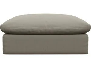 Willow Plaza Natural Ottoman by James Lane, a Ottomans for sale on Style Sourcebook