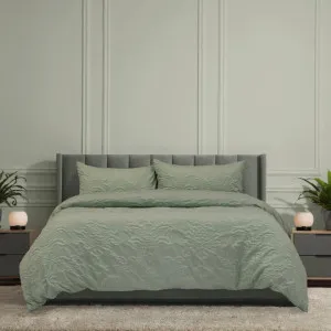 Ardor Boudoir Adeline Sage Quilt Cover Set by null, a Quilt Covers for sale on Style Sourcebook