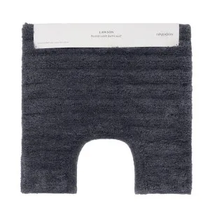 Algodon Lawson Ebony Plush Contoured Bath Mat by null, a Bathmats for sale on Style Sourcebook