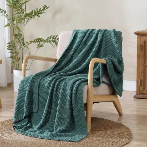 Ardor Quinn Silver Pine Knitted Throw by null, a Throws for sale on Style Sourcebook