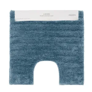 Algodon Lawson Denim Plush Contoured Bath Mat by null, a Bathmats for sale on Style Sourcebook