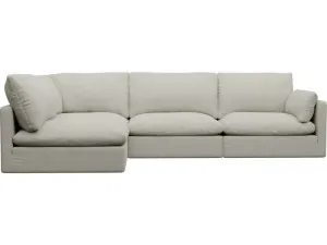 Willow California Ivory Corner Sofa - 4 Seater LAF Terminal by James Lane, a Sofas for sale on Style Sourcebook