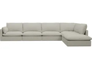 Willow California Ivory Modular Sofa - 6 Seater RAF Terminal by James Lane, a Sofas for sale on Style Sourcebook