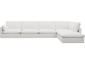 Willow Noa Fog Modular Sofa - 6 Seater RAF Terminal by James Lane, a Sofas for sale on Style Sourcebook