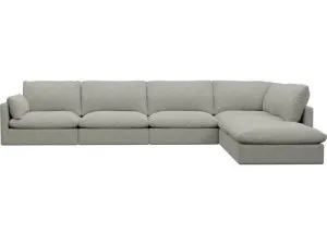 Willow Toorak Pebble Modular Sofa - 6 Seater RAF Terminal by James Lane, a Sofas for sale on Style Sourcebook