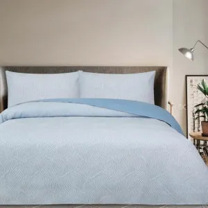 Odyssey Living Soho Ultrasonic Blue Quilt Cover Set by null, a Quilt Covers for sale on Style Sourcebook