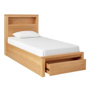 Clemence Kids Gas Lift Storage Bed & Drawers & Bookend with USB & LED by James Lane, a Beds & Bed Frames for sale on Style Sourcebook