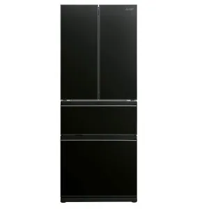 Mitsubishi Electric 442L LX Series French Door Refrigerator Brilliant Black MR-LX442EX-GBK-A by Mitsubishi Electric, a Refrigerators, Freezers for sale on Style Sourcebook