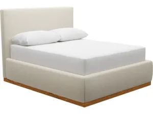 Haven Dark Gas Lift Bed Alpine Mist by James Lane, a Beds & Bed Frames for sale on Style Sourcebook