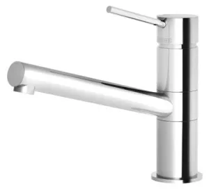 Vivid Slimline Sink Mixer (Angled Spout) 4Star Lead Free | Made From Brass In Chrome Finish By Phoenix by PHOENIX, a Kitchen Taps & Mixers for sale on Style Sourcebook