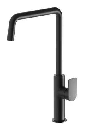 Mekko Sink Mixer Squareline 4Star Lead Free | Made From Brass In Matte Black By Phoenix by PHOENIX, a Kitchen Taps & Mixers for sale on Style Sourcebook