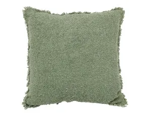 Sage Cove Vintage Cotton Cushion 45X45CM by Robert Mark, a Cushions, Decorative Pillows for sale on Style Sourcebook