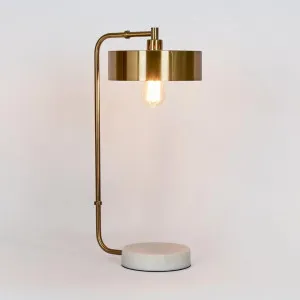 Atlas Table Lamp Antique Brass by Florabelle Living, a Lamps for sale on Style Sourcebook