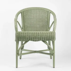 Belle Rattan Armchair Green by Florabelle Living, a Chairs for sale on Style Sourcebook