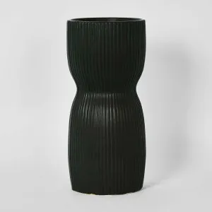 Austin Decorative Vase Black Large by Florabelle Living, a Vases & Jars for sale on Style Sourcebook