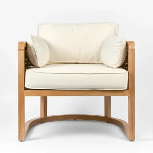 Weave Occasional Chair Natural by Florabelle Living, a Chairs for sale on Style Sourcebook