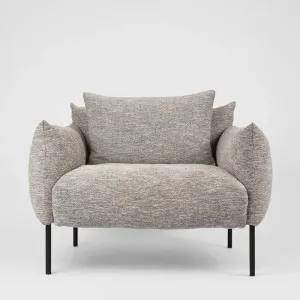 GIANO Armchair Grey Fleck by Florabelle Living, a Sofas for sale on Style Sourcebook