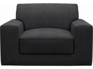 Monica Plaza Flint Grey Armchair by James Lane, a Chairs for sale on Style Sourcebook