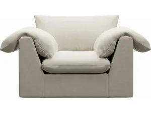 Ludlow Muse Flax Armchair by James Lane, a Chairs for sale on Style Sourcebook