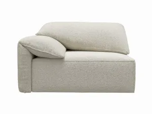 Clarence Boucle Ivory 2 Seat Left Arm Facing Sofa Module by James Lane, a Sofas for sale on Style Sourcebook