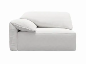 Clarence Noa Fog 2 Seat Left Arm Facing Sofa Module by James Lane, a Sofas for sale on Style Sourcebook