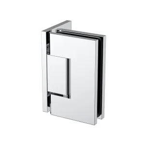 Stealth Wall to Glass 90 Degree Hinge with Offset Plate Matte Chrome by Estelle, a Bathroom Fixtures for sale on Style Sourcebook