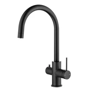 Bella Vista Mica Heritage 3-Way Filter Sink Mixer Black by Bella Vista, a Kitchen Taps & Mixers for sale on Style Sourcebook