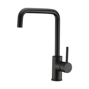 Cylindro Pin Handle High Rise Sink Mixer Matte Black by Bourne, a Kitchen Taps & Mixers for sale on Style Sourcebook