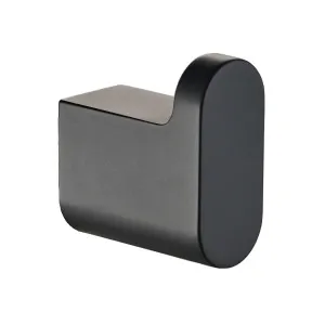 Noosa Robe Hook Matte Black by Bourne, a Shelves & Hooks for sale on Style Sourcebook