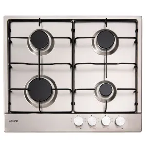 Euro Appliances Gas Cooktop 60cm Stainless Steel by Euro Appliances, a Cooktops for sale on Style Sourcebook