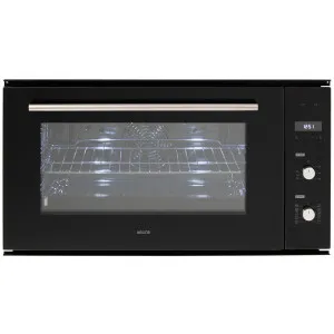 Euro Appliances Electric Multifunction Oven, Black Glass, 90cm by Euro Appliances, a Ovens for sale on Style Sourcebook