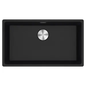 Franke Maris Granite Single Bowl 720mm Undermount Onyx by Franke, a Kitchen Sinks for sale on Style Sourcebook