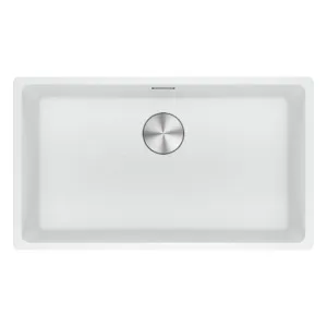 Franke Maris Granite Single Bowl 720mm Undermount Polar White by Franke, a Kitchen Sinks for sale on Style Sourcebook
