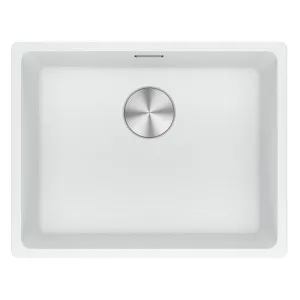 Franke Maris Granite Single Bowl 520mm Topmount Polar White by Franke, a Kitchen Sinks for sale on Style Sourcebook